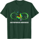 Infinity Butterfly Gastroparesis Awareness T-Shirt - T-Shirt | Forest