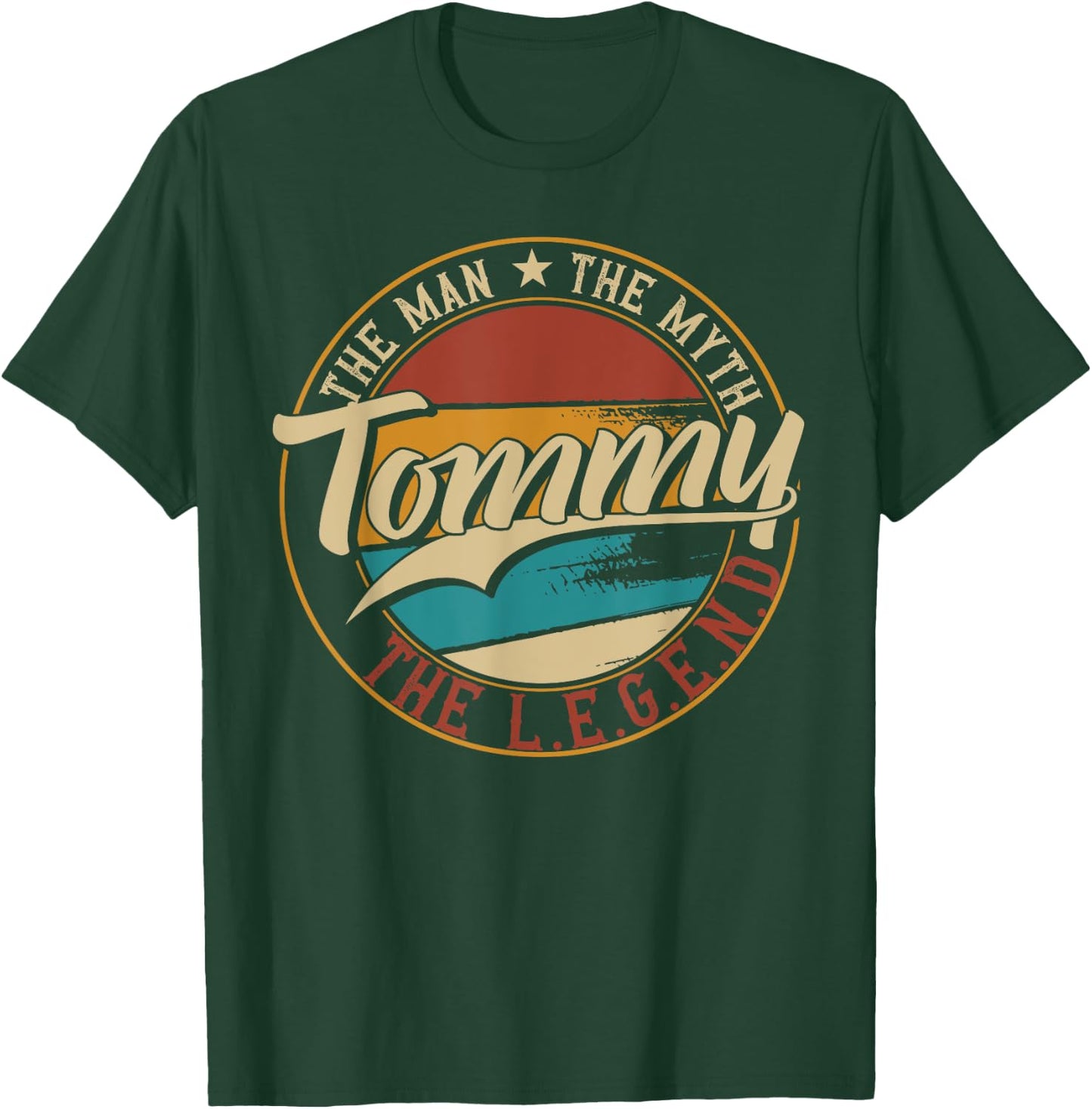 Tommy The man the myth the legend T-Shirt - T-Shirt | Forest