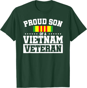 Proud Son Of A Vietnam Veteran T-Shirt - T-Shirt | Forest