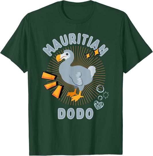 Funny Mauritian Dodo Mauritius Tropical Holiday Island T-Shirt - T-Shirt | Forest