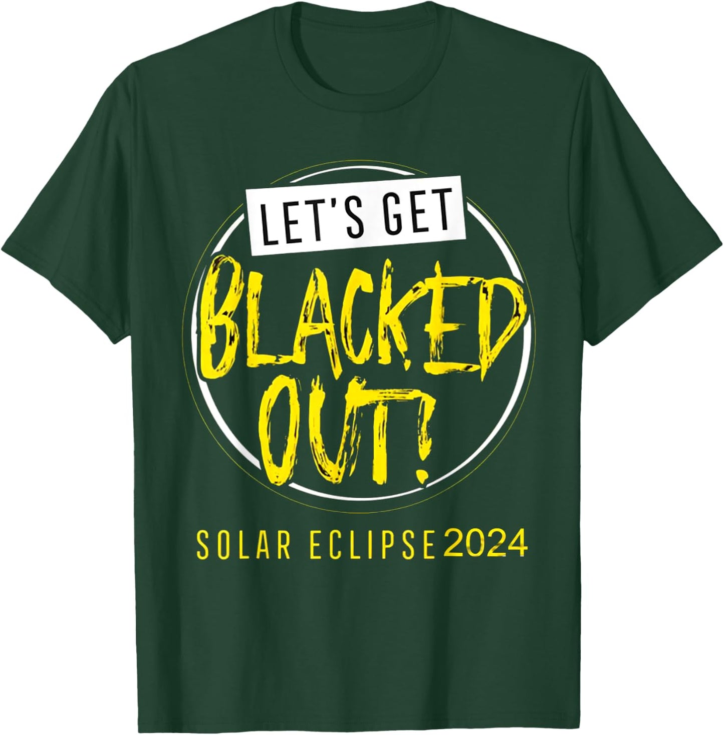 2024 Total Solar Eclipse April 8 Path Of The Eclipse T-Shirt - T-Shirt | Forest