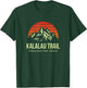 Kalalau Trail Ha'ena State Park Hawaii Outdoors Hiking T-Shirt - T-Shirt | Forest