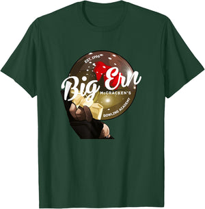 Big Ern McCracken's Bowling Academy - Est. 1996 T-Shirt - T-Shirt | Forest