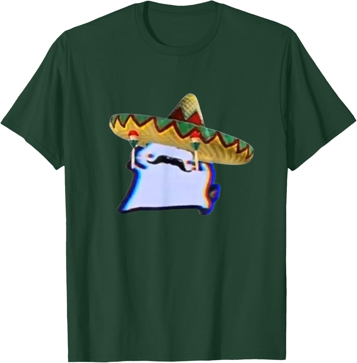 Mexican Crumb Cat Cuptoast Funny Dancing Meme T-Shirt - T-Shirt | Forest