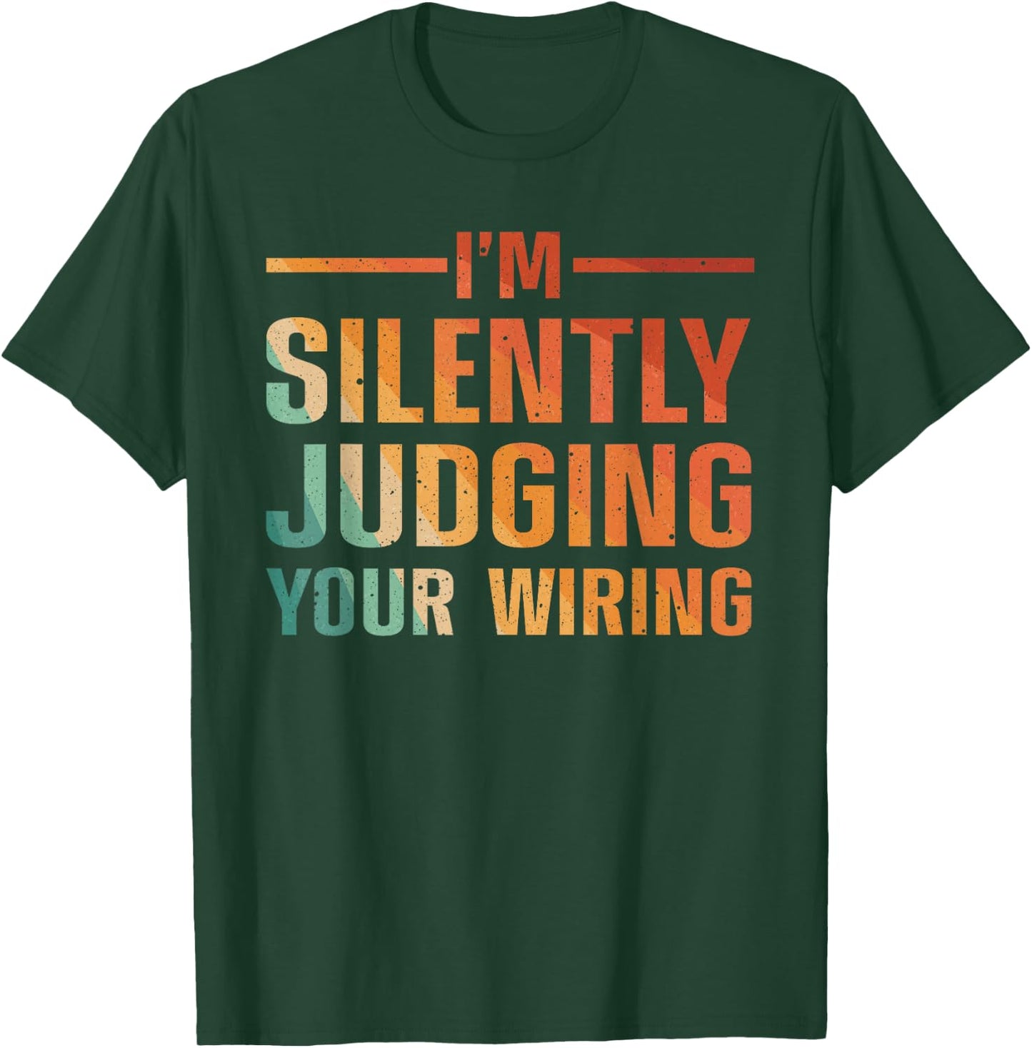 Cool Electrician Art Men Women Electric Engineer Electrician T-Shirt - T-Shirt | Forest