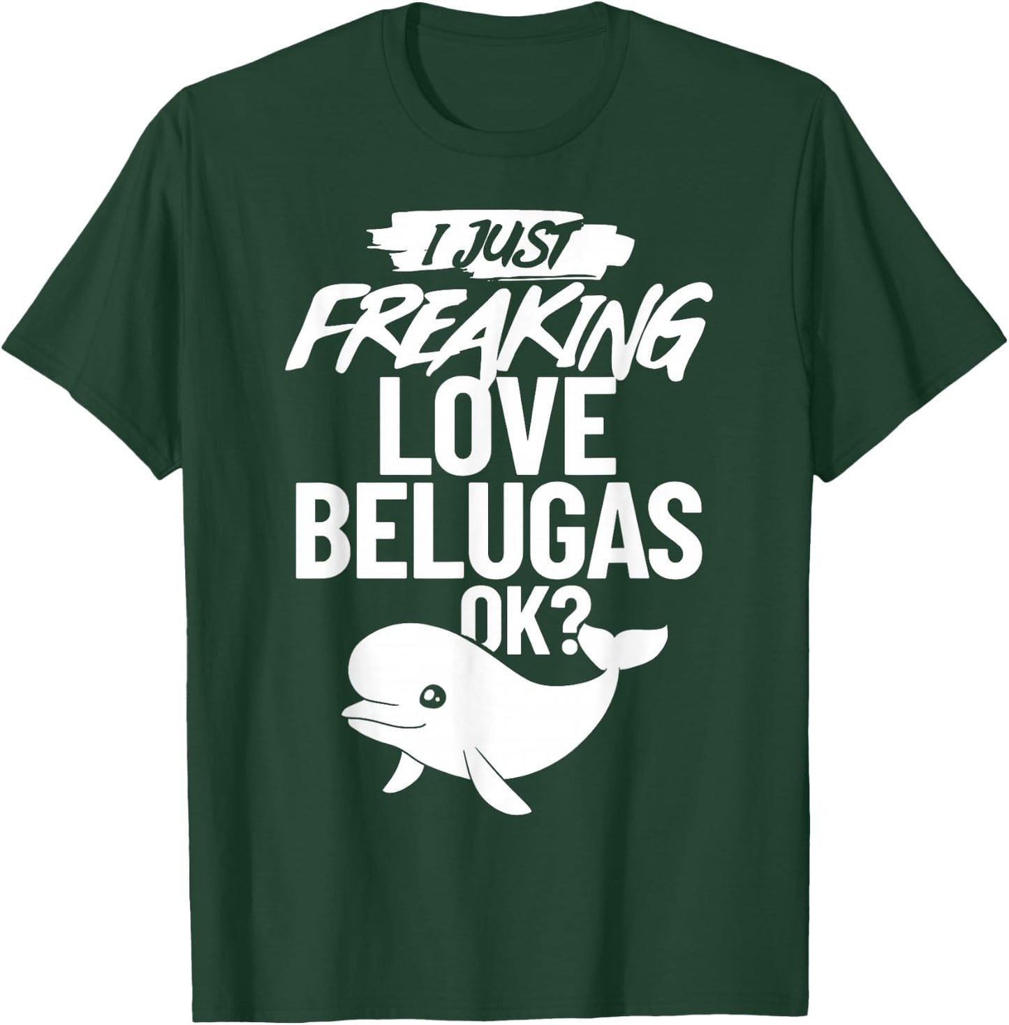 Beluga Whale Baby Animal T-Shirt - T-Shirt | Forest