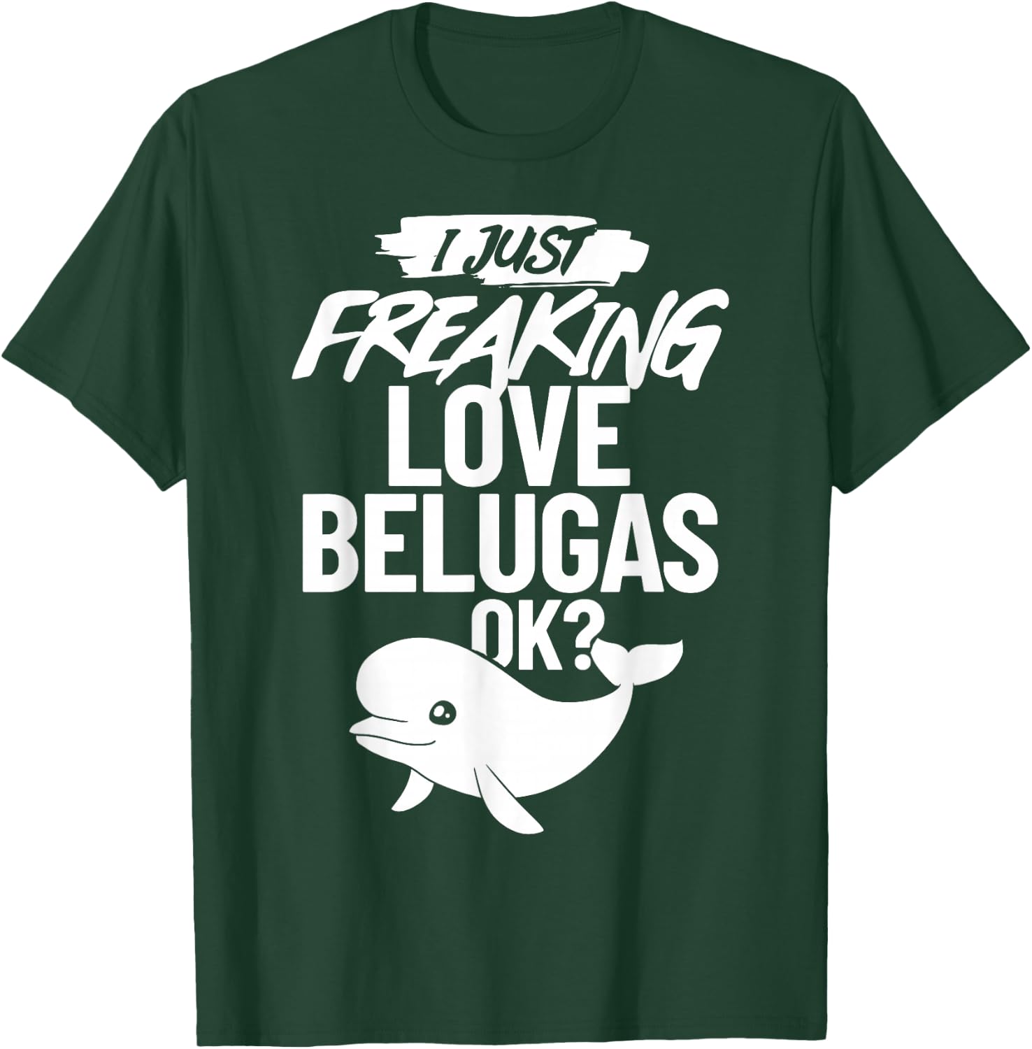 Beluga Whale Baby Animal T-Shirt - T-Shirt | Forest