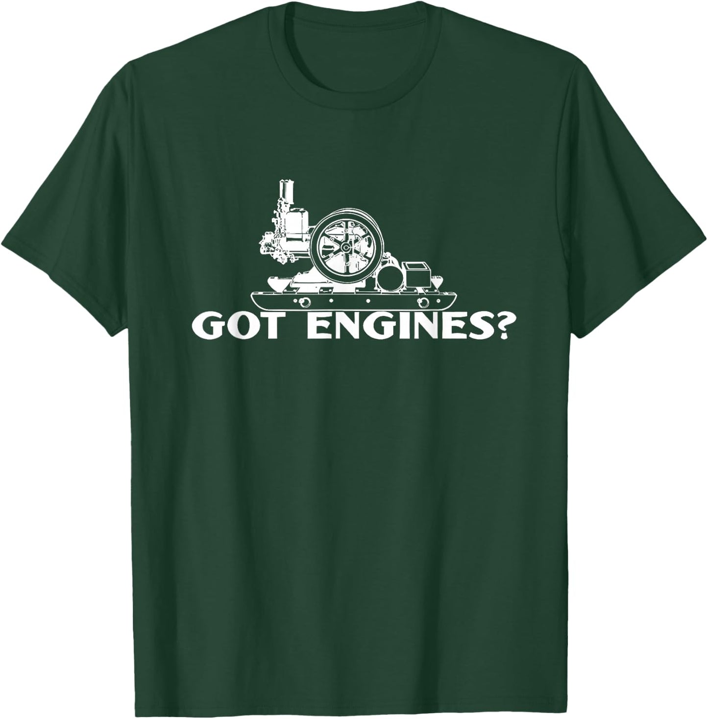 Got Engines Hit and Miss Gas T-Shirt - T-Shirt | Forest