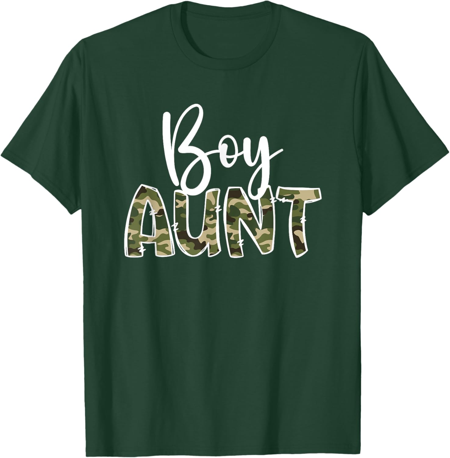 Boy Aunt Of Boys Auntie Boy Auntie Boys Aunt T-Shirt - T-Shirt | Forest