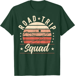 Road Trip Squad Road Trip T-Shirt - T-Shirt | Forest