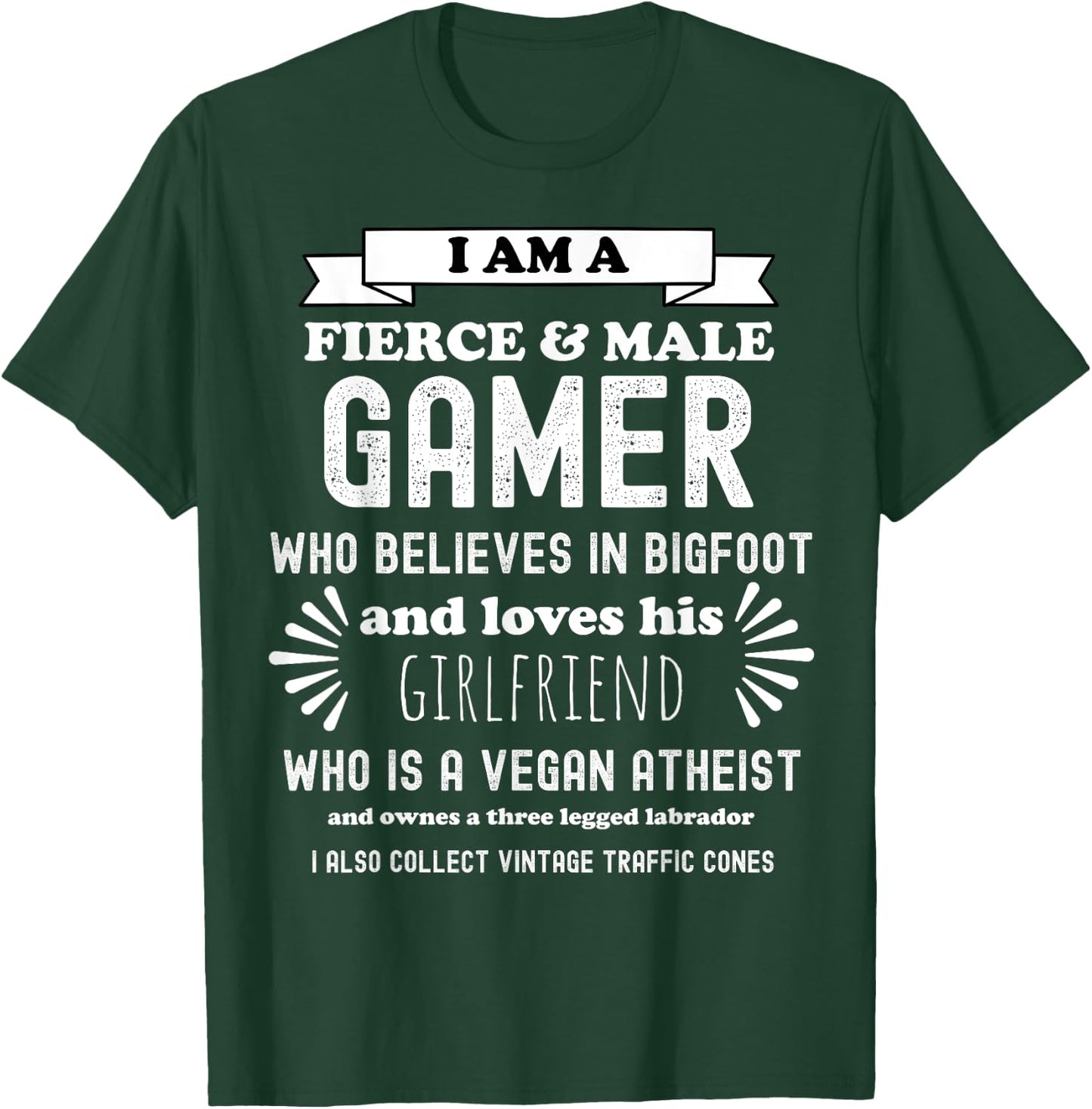 Oddly Specific Funny Sarcastic Gamer Parody T-Shirt - T-Shirt | Forest