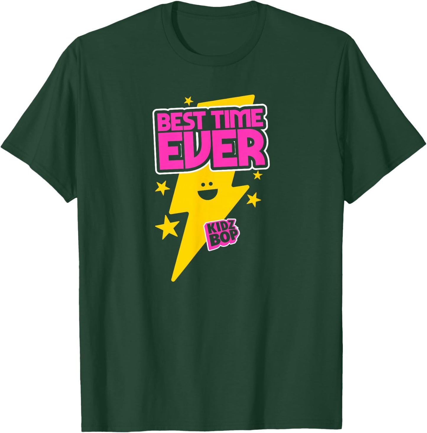 KIDZ BOP - Lightning Bolt T-Shirt - T-Shirt | Forest