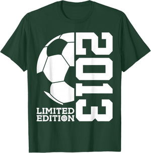12th BIRTHDAY SOCCER LIMITED EDITION 2013 T-Shirt - T-Shirt | Forest