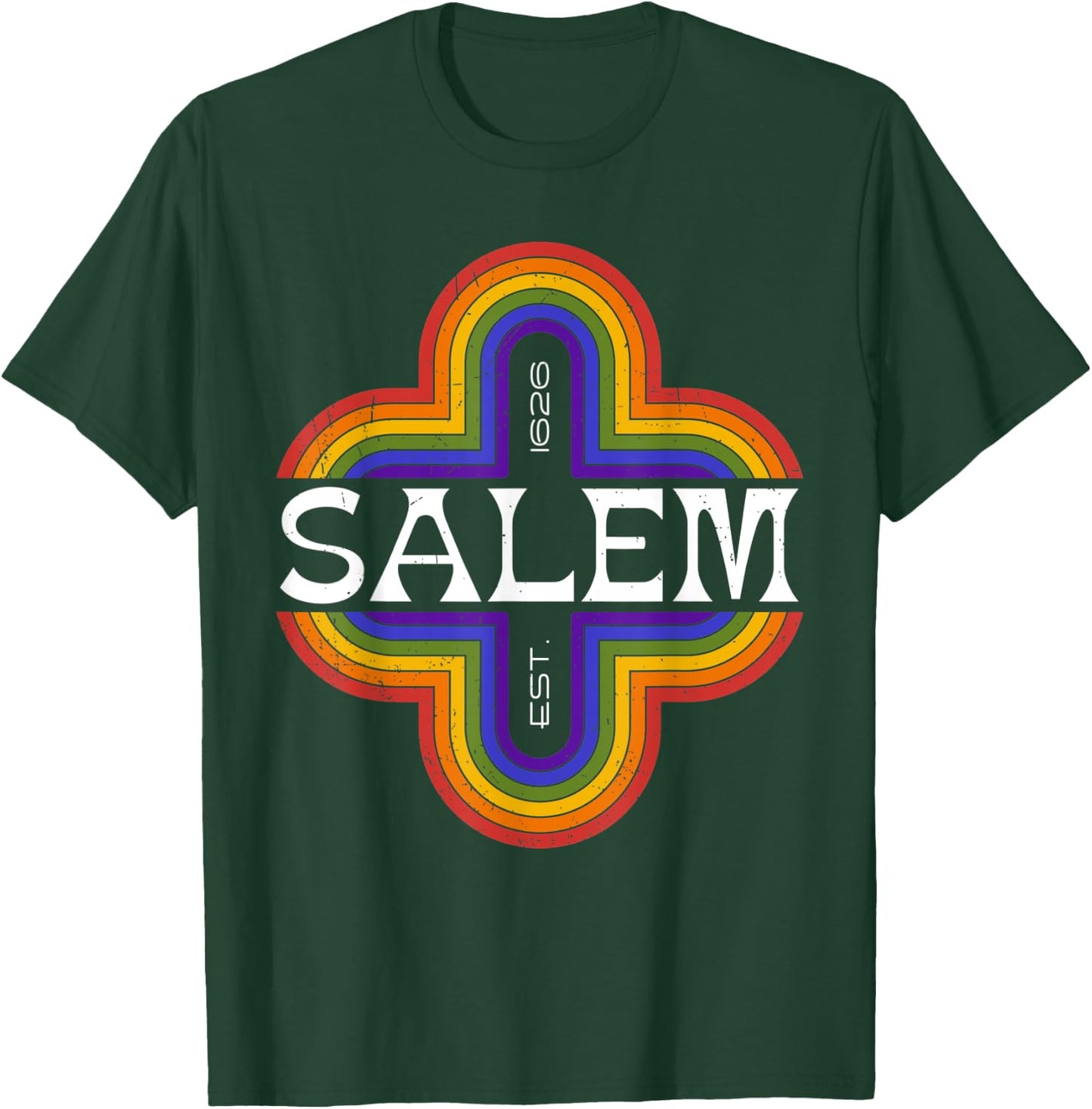 Vintage Salem Oregon 1626 souvenir T-Shirt - T-Shirt | Forest
