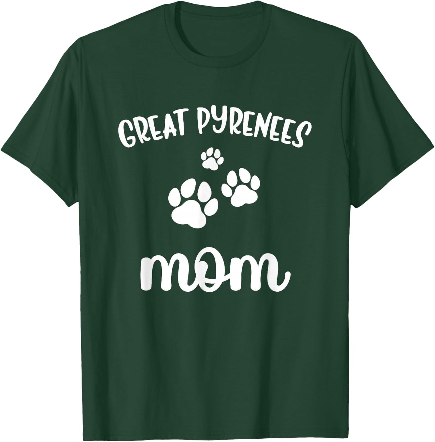 Great Pyrenees Mom Cute Dog T-Shirt - T-Shirt | Forest