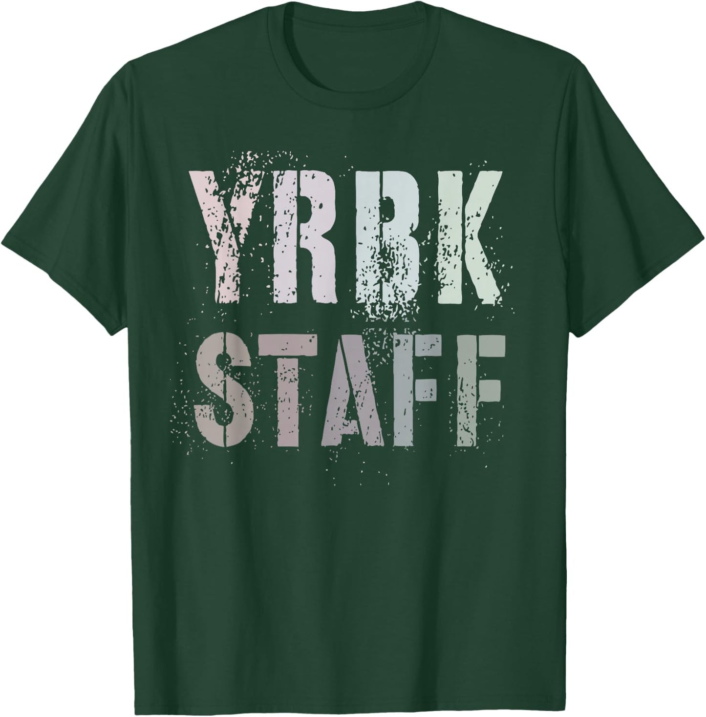 Funny YEARBOOK YRBK STAFF School Literary Club Teacher Team T-Shirt - T-Shirt | Forest