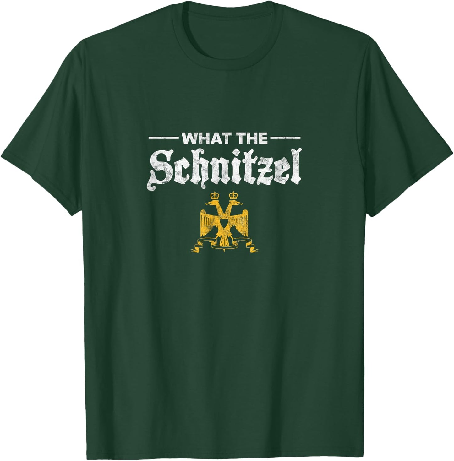 Oktoberfest What The Schnitzel German Beer Drinking T-Shirt - T-Shirt | Forest
