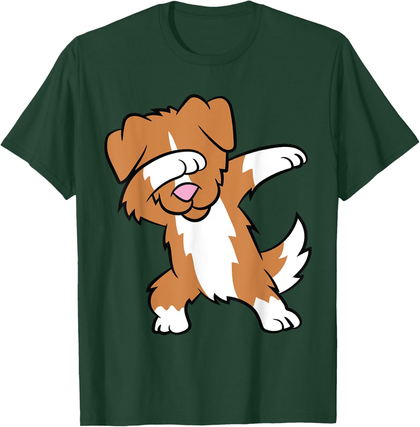Cute Dabbing Nova Scotia Duck Tolling Retriever T-Shirt - T-Shirt | Forest