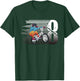 8 Year Old BMX 8th Birthday Gift, Party BMX Boys Dirt Biking T-Shirt - T-Shirt | Forest