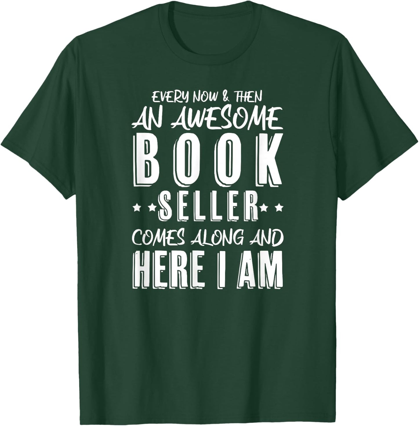Sarcastic Book Seller Book Store T-Shirt - T-Shirt | Forest