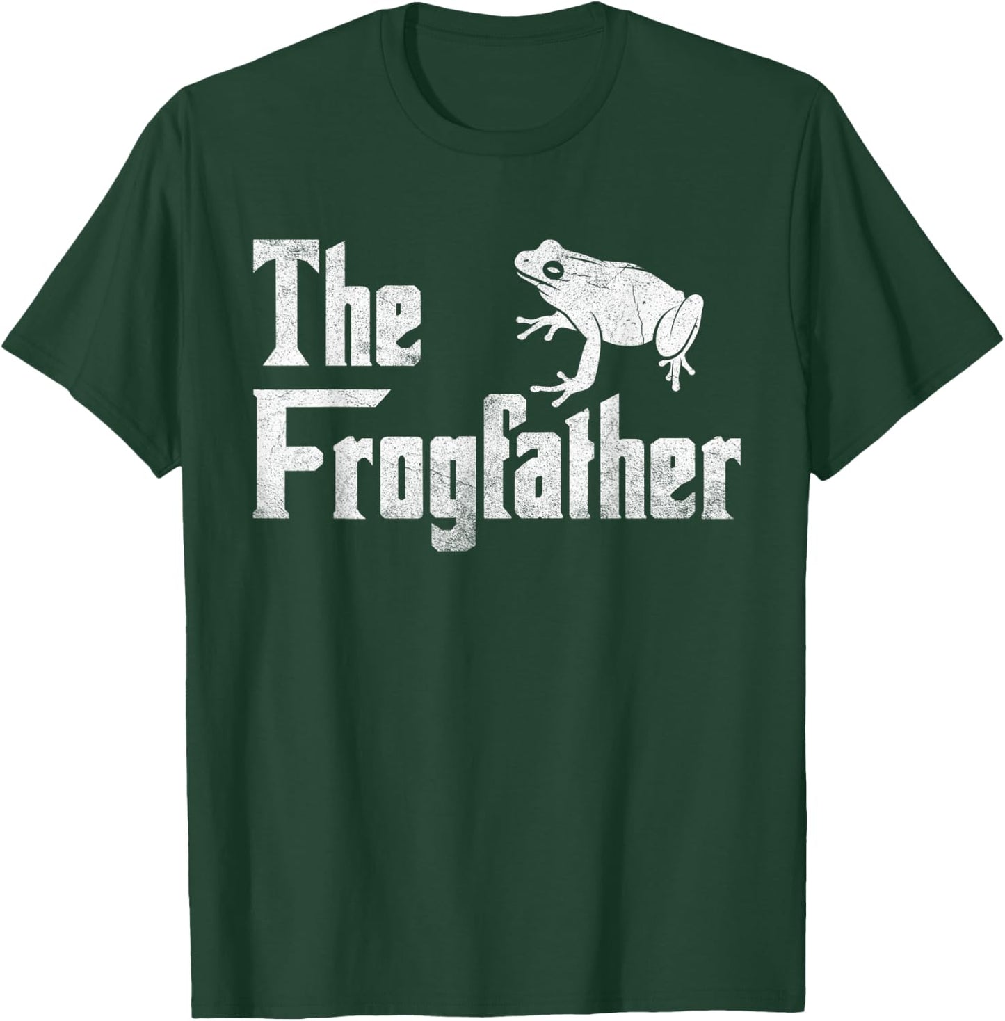 The Frogfather Funny Father Frog Lover Gift T-Shirt - T-Shirt | Forest