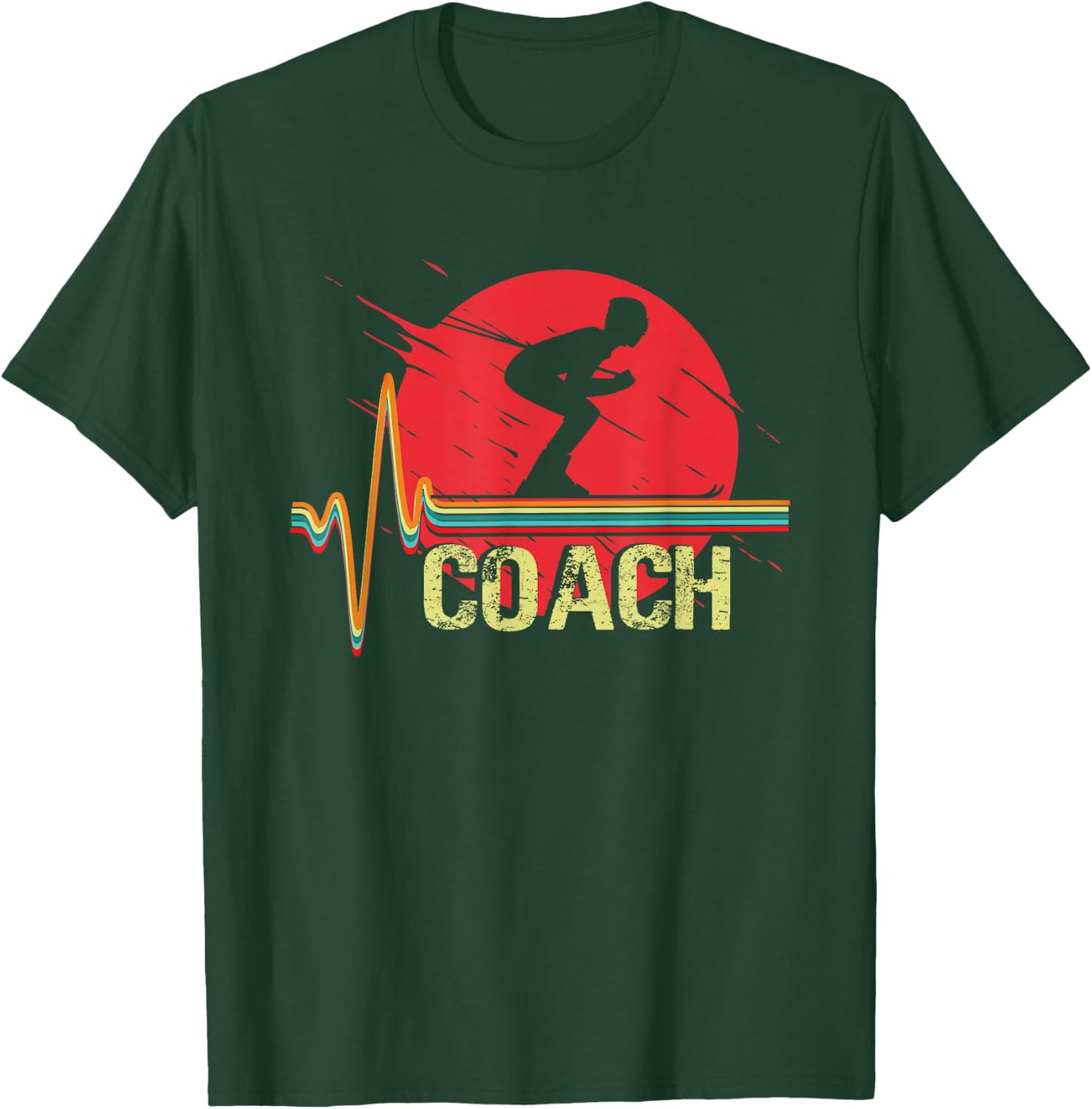 Ski Coach | Winter Sports Mountains | Skiing Skier T-Shirt - T-Shirt | Forest