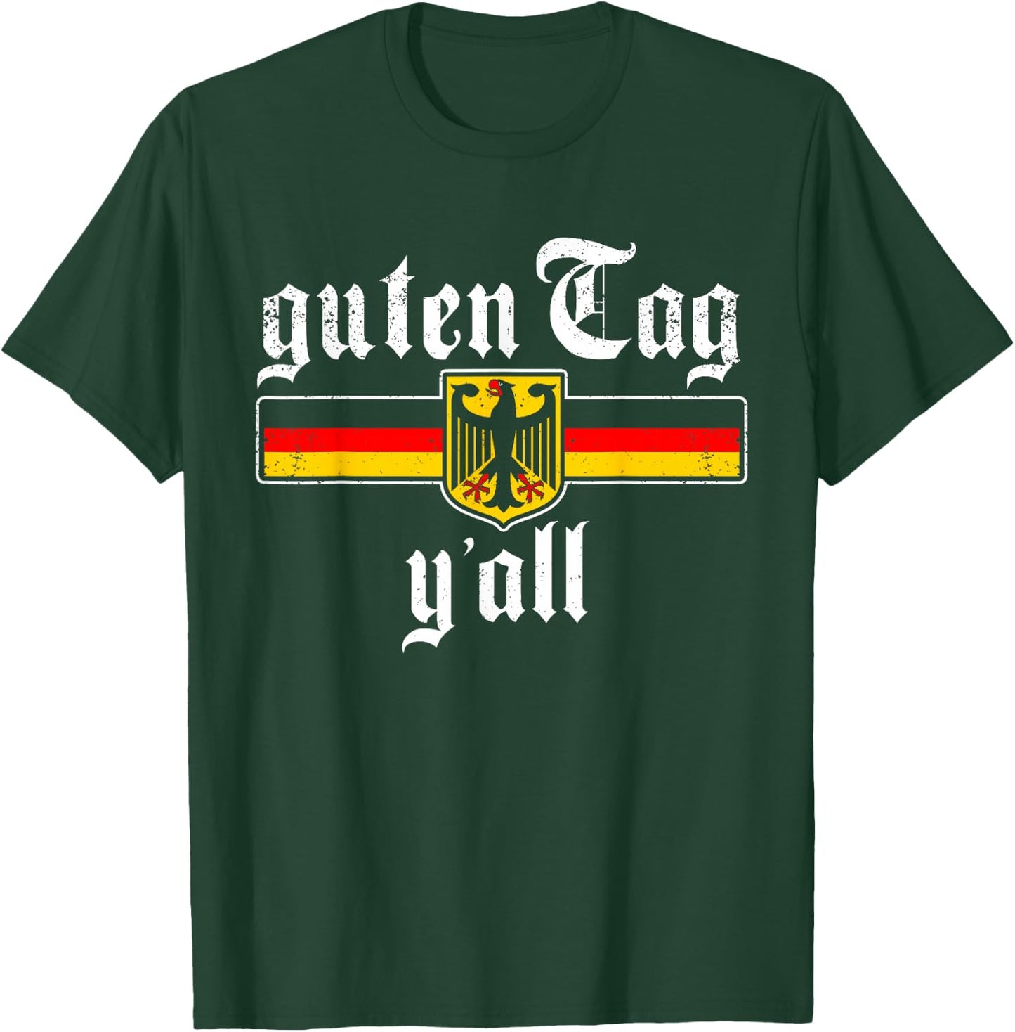 Guten Tag Y'all Oktoberfest Festival T-Shirt - T-Shirt | Forest