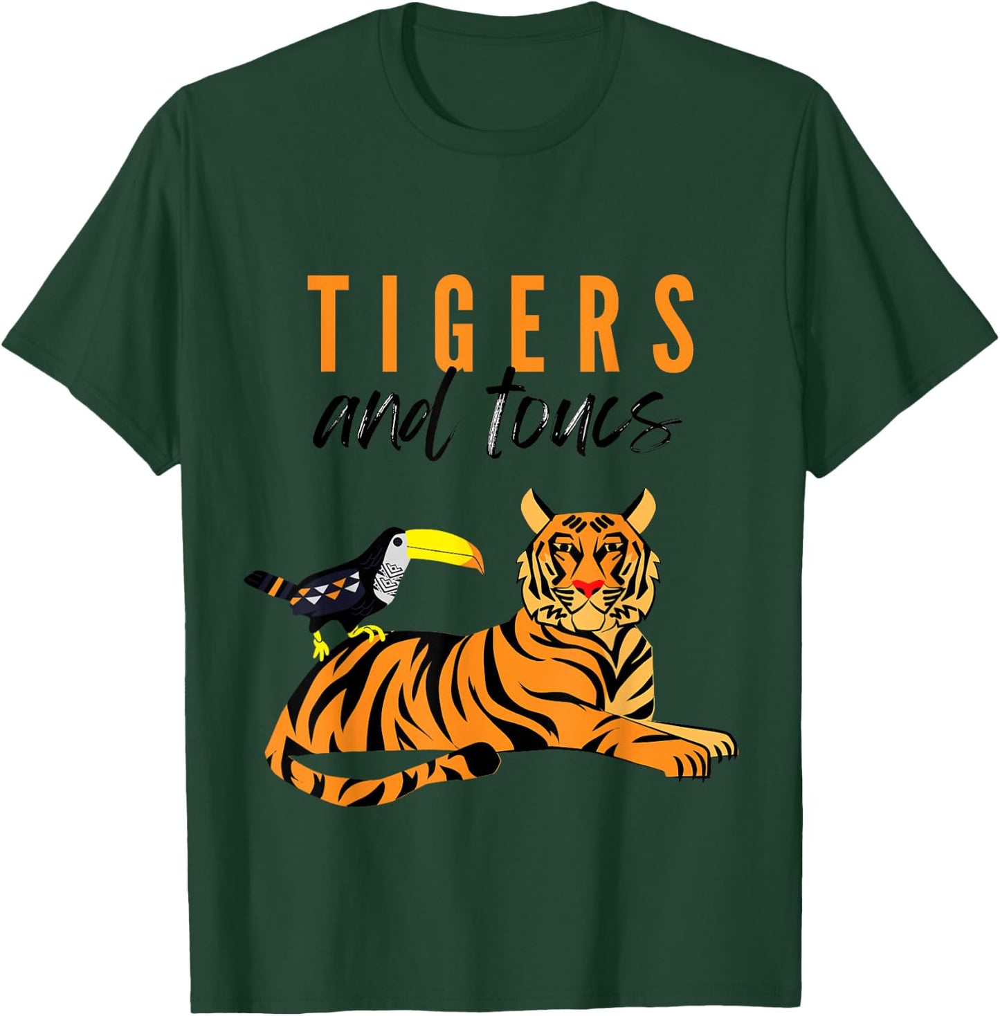 Tigers and Toucs T-Shirt - T-Shirt | Forest