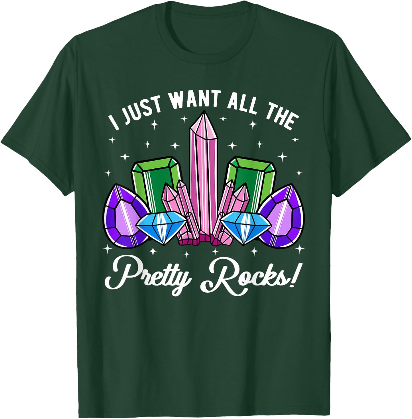 Geology Geologist Earth Scientist Mineral Rock Lovers T-Shirt - T-Shirt | Forest
