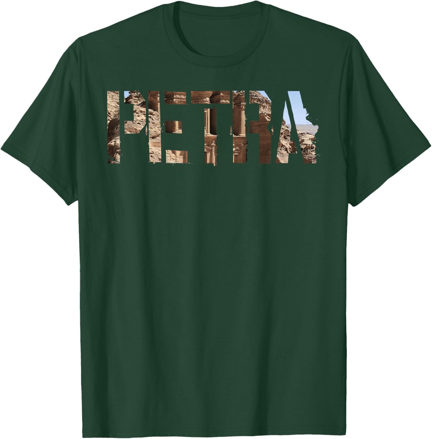 Petra City Jordan souvenir gift women T-Shirt - T-Shirt | Forest