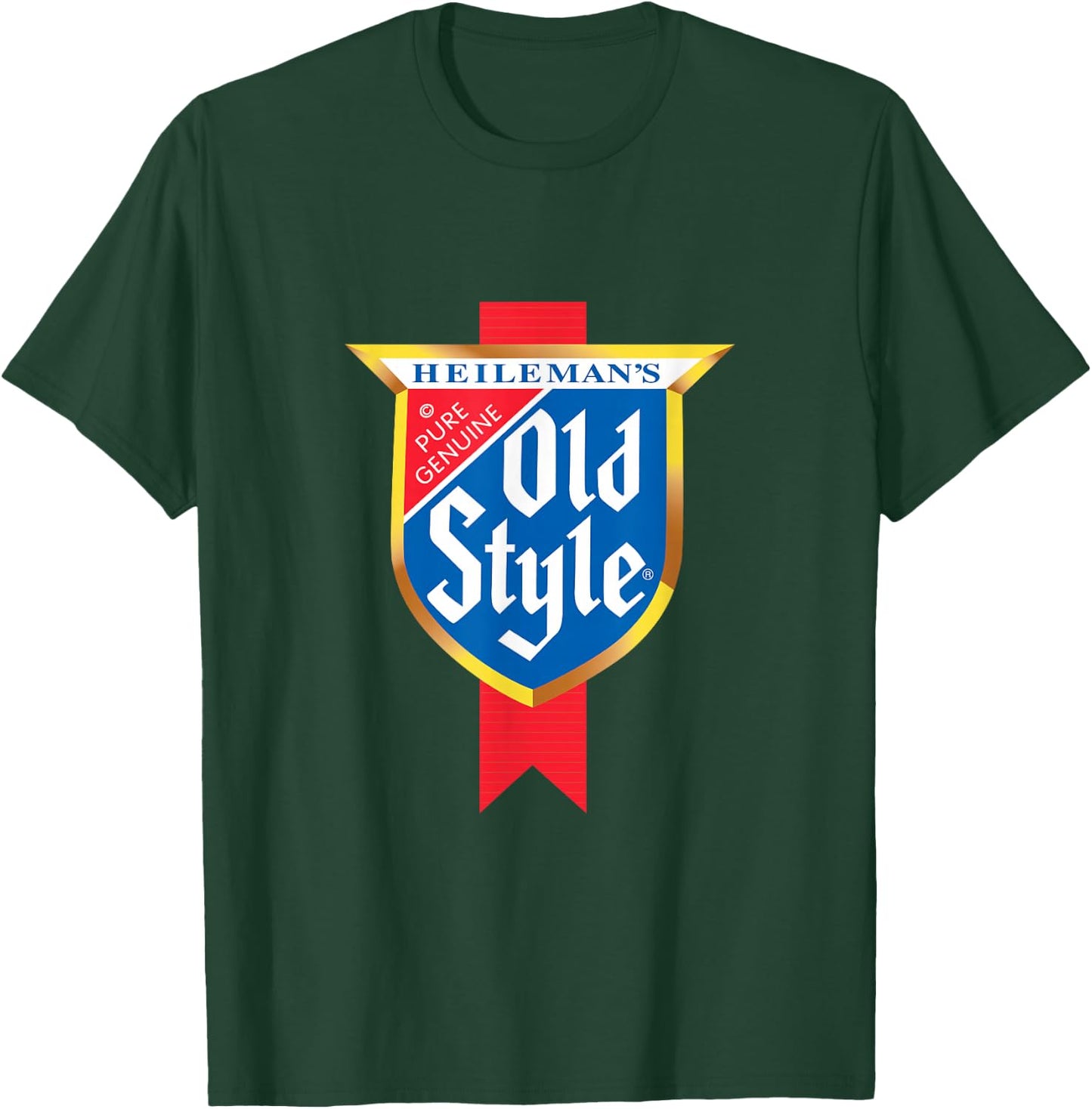 Old Style Beer Style - Logo T-Shirt - T-Shirt | Forest