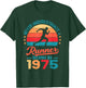 Runner born in 1975 50th Birthday Running 50 Years Old T-Shirt - T-Shirt | Forest