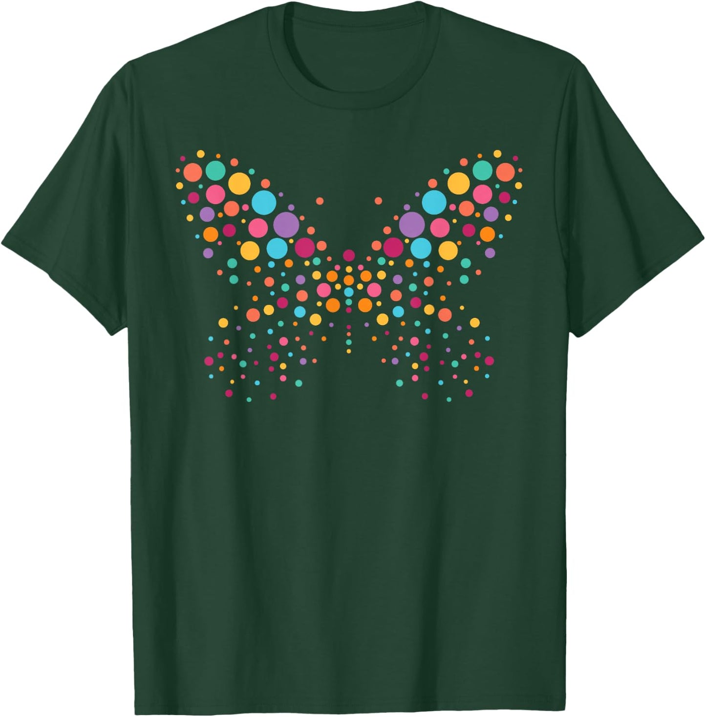 Polka Dot Day Butterfly International Dot Day T-Shirt - T-Shirt | Forest