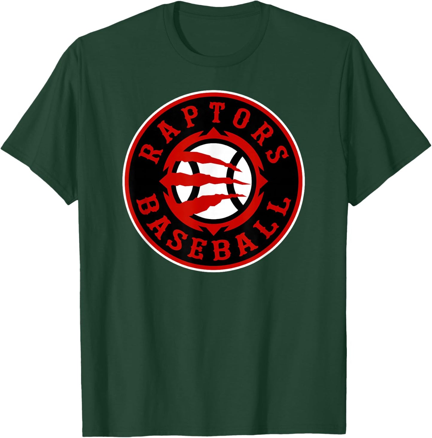 Pauls Valley Raptors Crest T-Shirt - T-Shirt | Forest