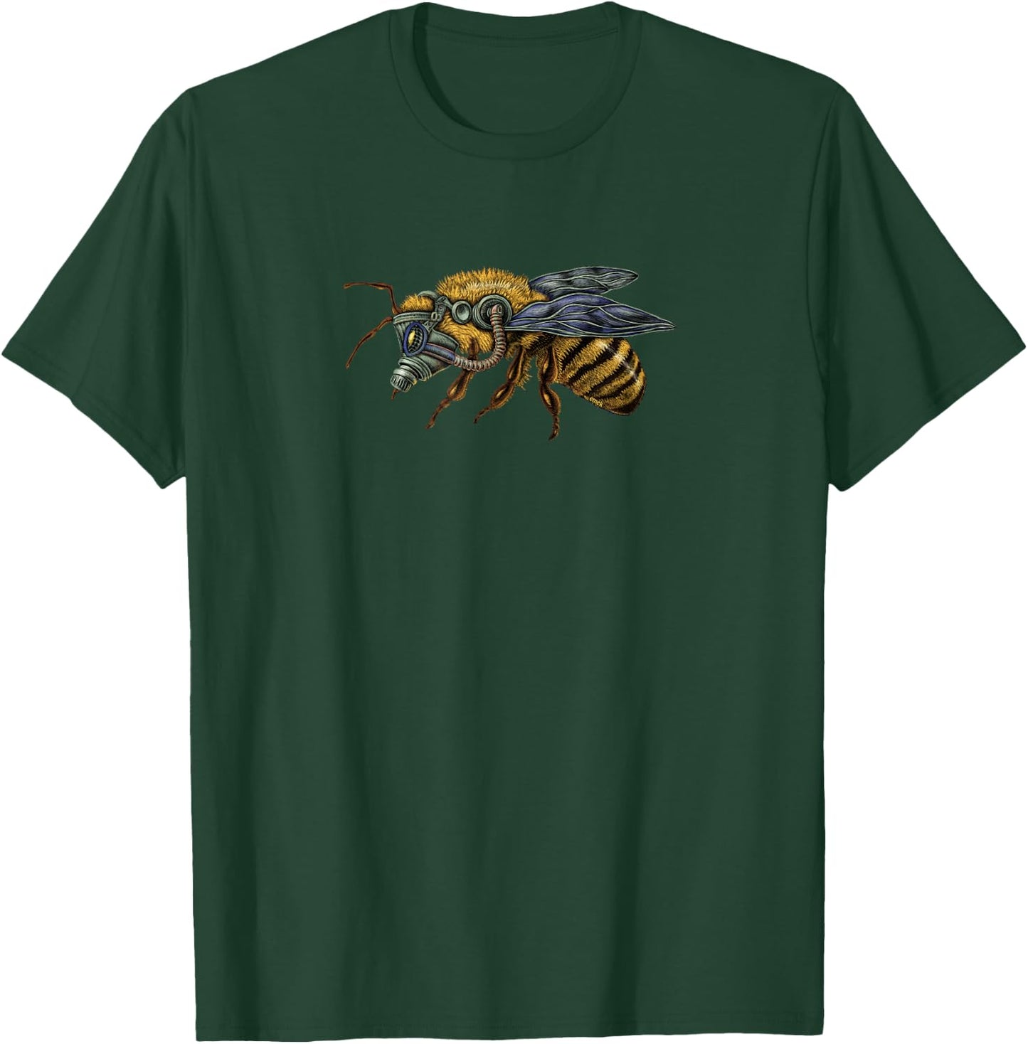 Endangered Bee - by Emek Artman T-Shirt - T-Shirt | Forest