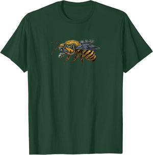 Endangered Bee - by Emek Artman T-Shirt - T-Shirt | Forest