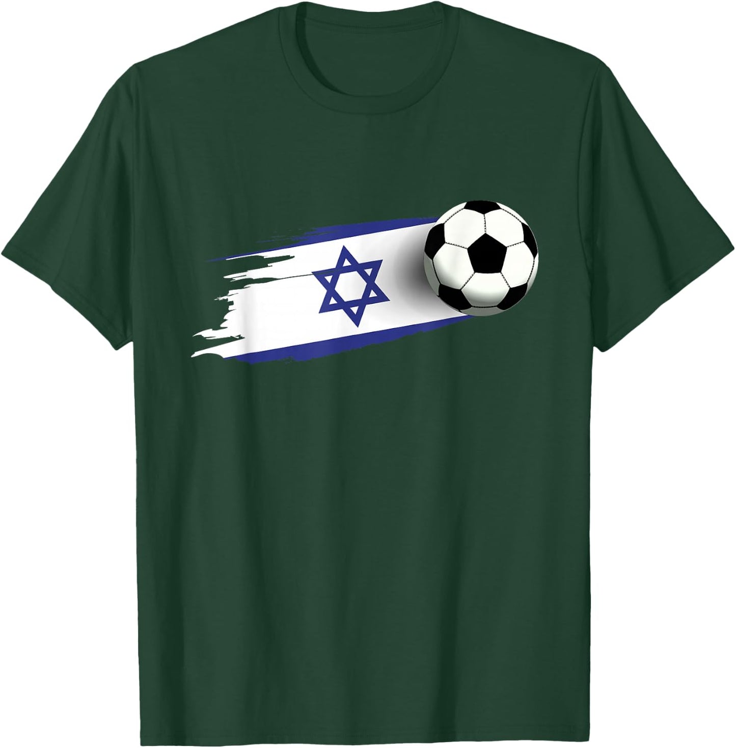 Israel Flag Jersey Israeli Soccer Team Israeli T-Shirt - T-Shirt | Forest