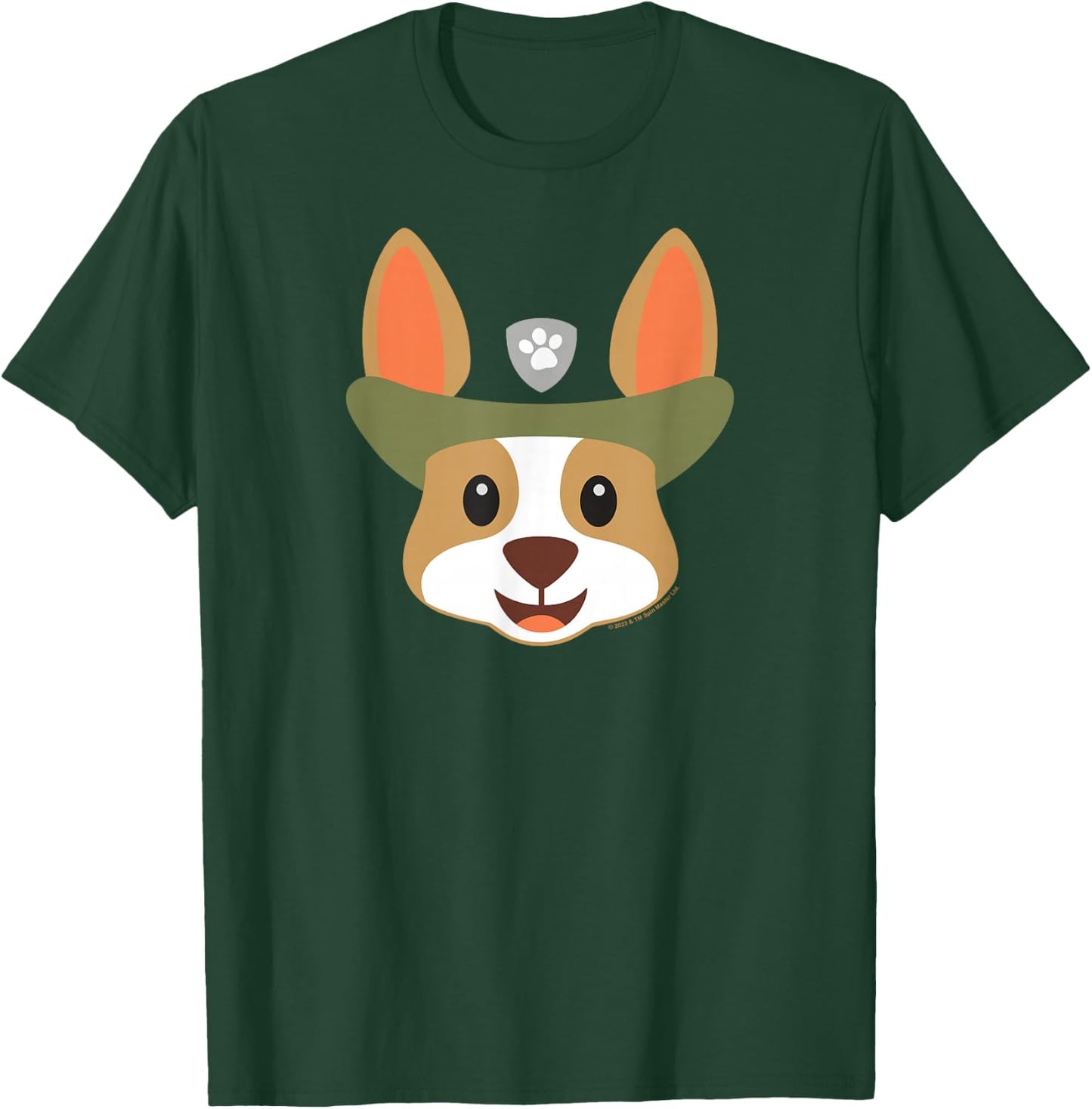 PAW Patrol Tracker Emoji T-Shirt - T-Shirt | Forest