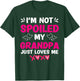 I'm Not Spoiled My Grandpa Just Loves Me Granddaughter Girls T-Shirt - T-Shirt | Forest