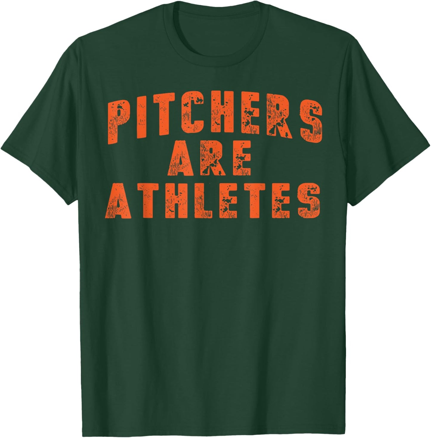Baseball Pitchers Are Athletes Professional Baseball Coach T-Shirt - T-Shirt | Forest