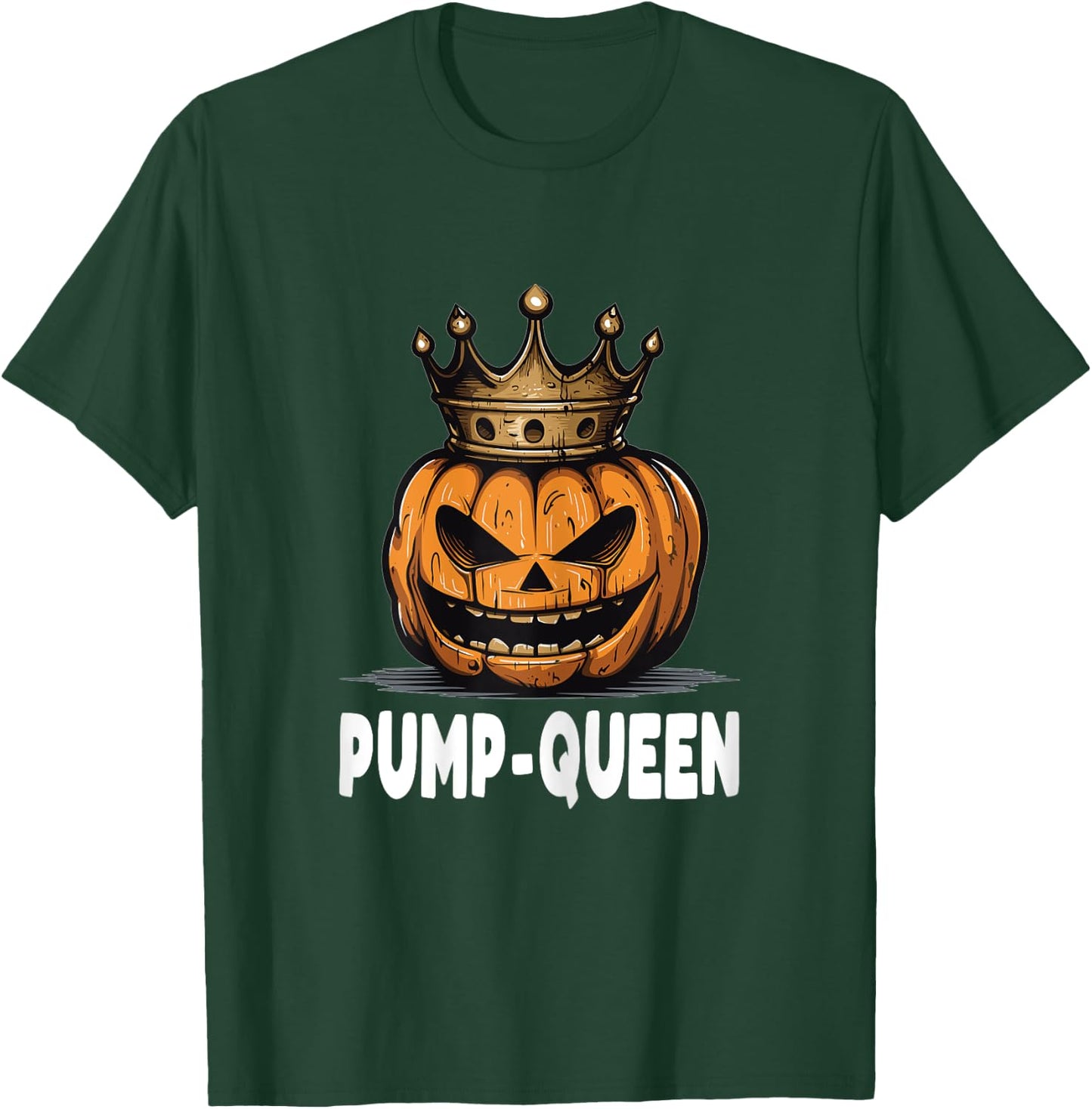 Pump Queen Couple Matching Halloween Outfits T-Shirt - T-Shirt | Forest