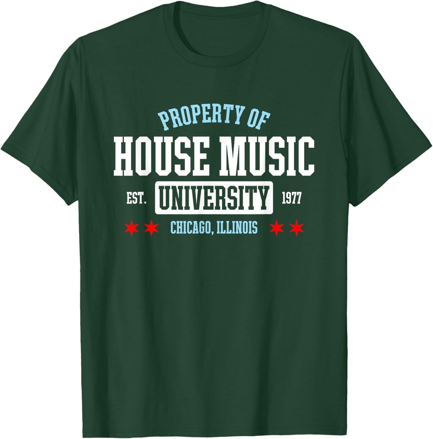 Chicago House Music DJ EDM T-Shirt - T-Shirt | Forest