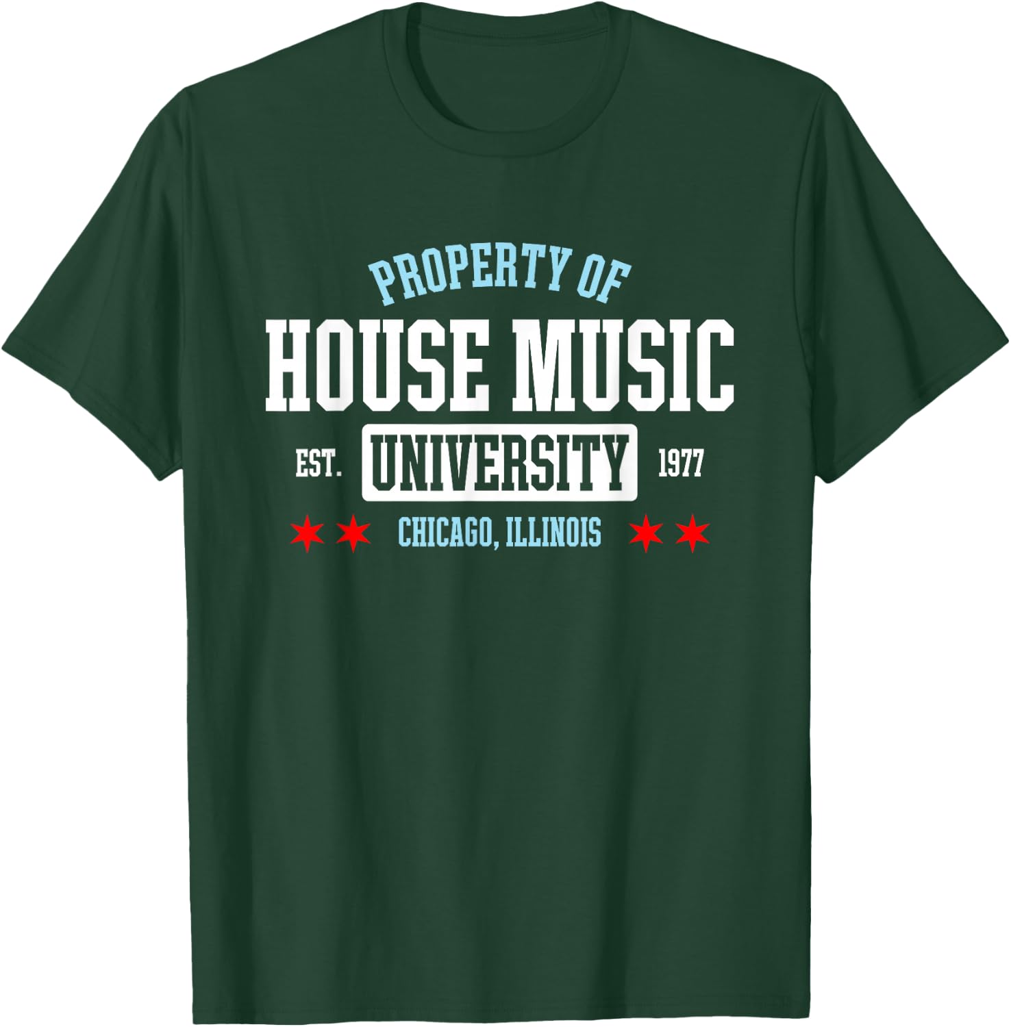 Chicago House Music DJ EDM T-Shirt - T-Shirt | Forest