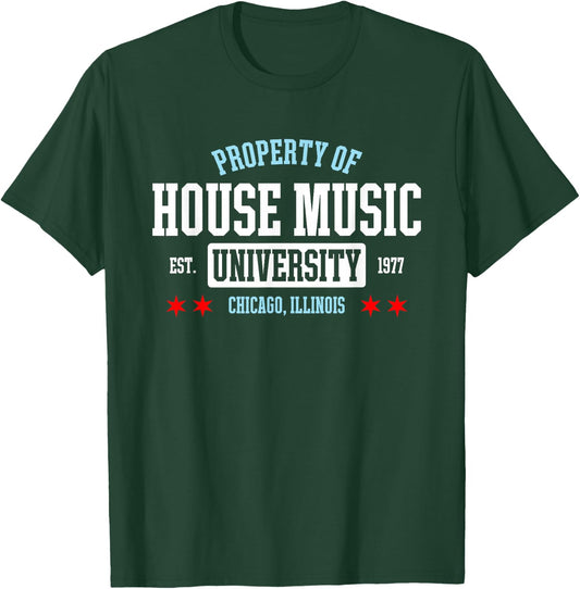 Chicago House Music DJ EDM T-Shirt - T-Shirt | Forest