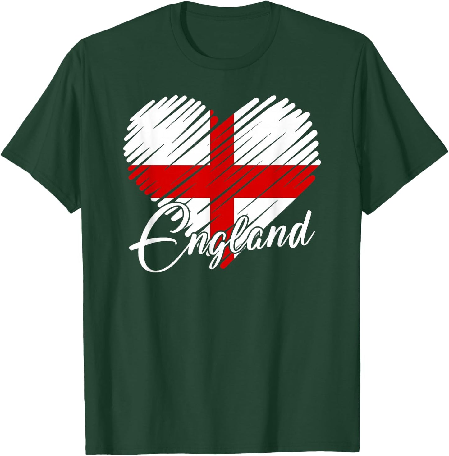 English Football Shirt England Flag English Soccer Gift T-Shirt - T-Shirt | Forest