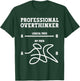 Professional Overthinker - Logical Path Funny Overthinking T-Shirt - T-Shirt | Forest
