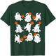 Boo Ghost Halloween Basketball Happy Halloween Basketball T-Shirt - T-Shirt | Forest