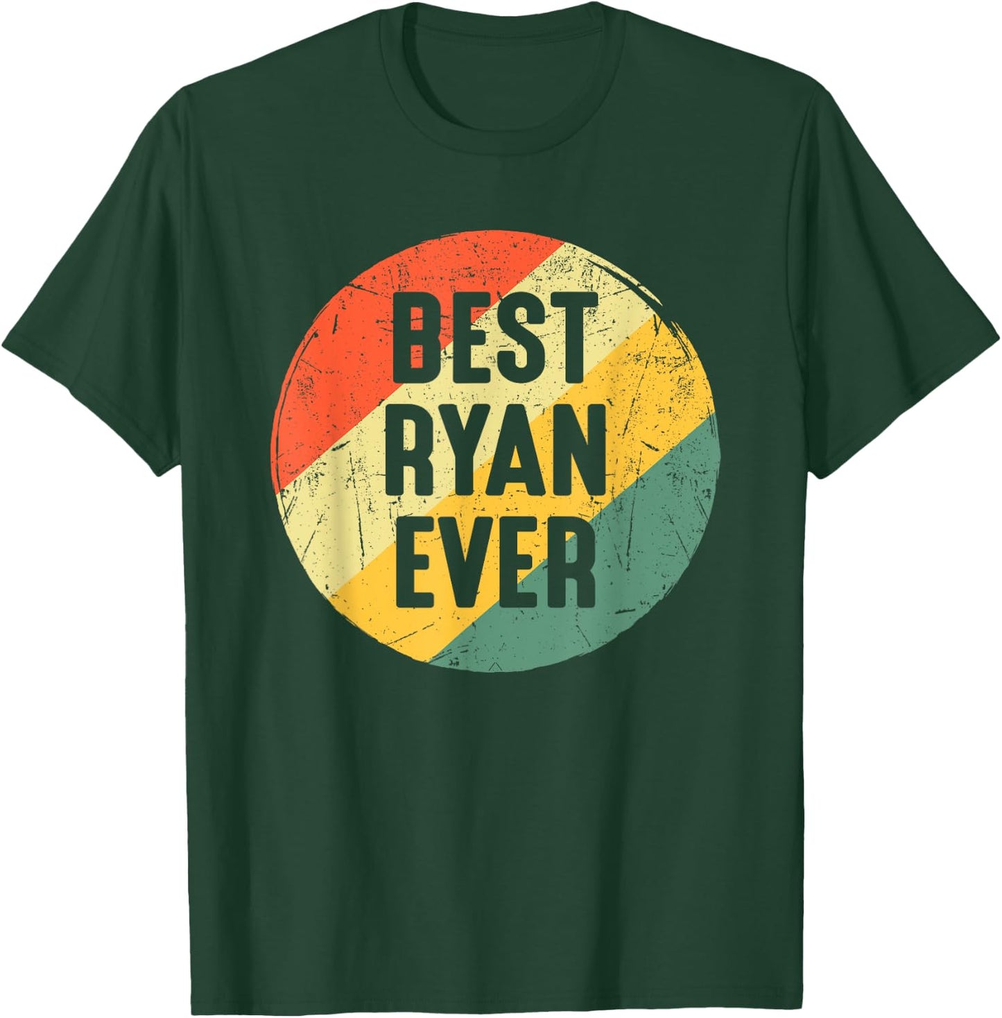 Funny Christmas Birthday Gift Ryan - Best Ryan Ever T-Shirt - T-Shirt | Forest