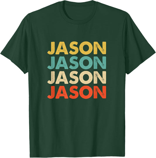 Jason Name T-Shirt - T-Shirt | Forest