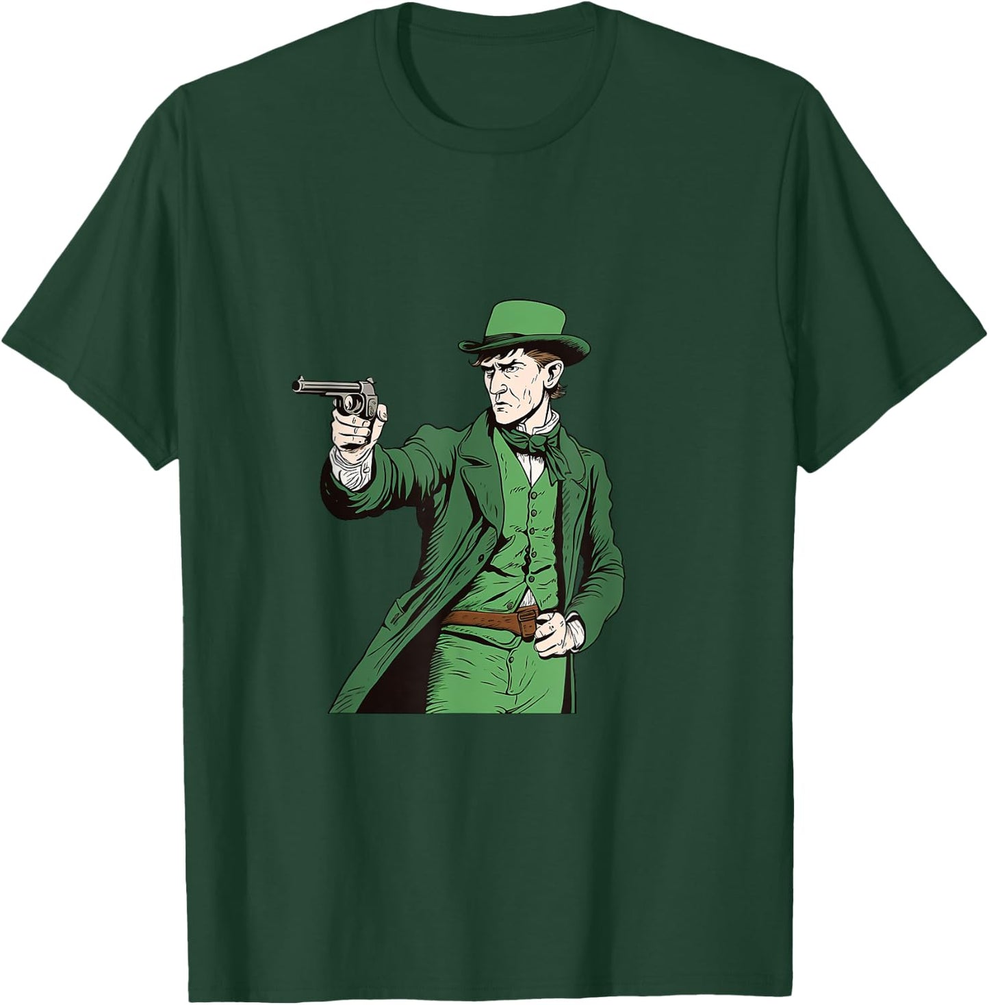 Irish Rebel - Irish Republican 1916 Easter Rising T-Shirt - T-Shirt | Forest